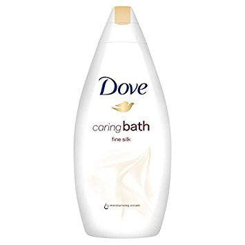 Dove Caring Bath Fine Silk Body Wash 500ml 