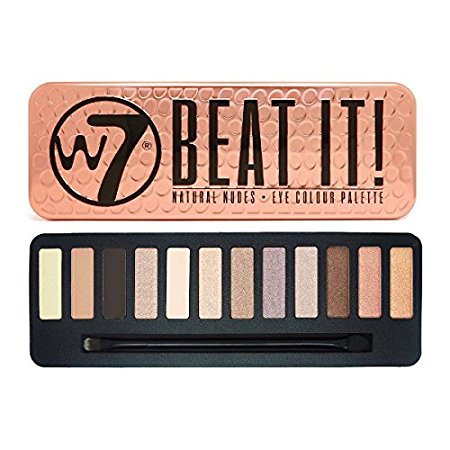 W7 Natural Nudes Eye Colour Palette Beat It!