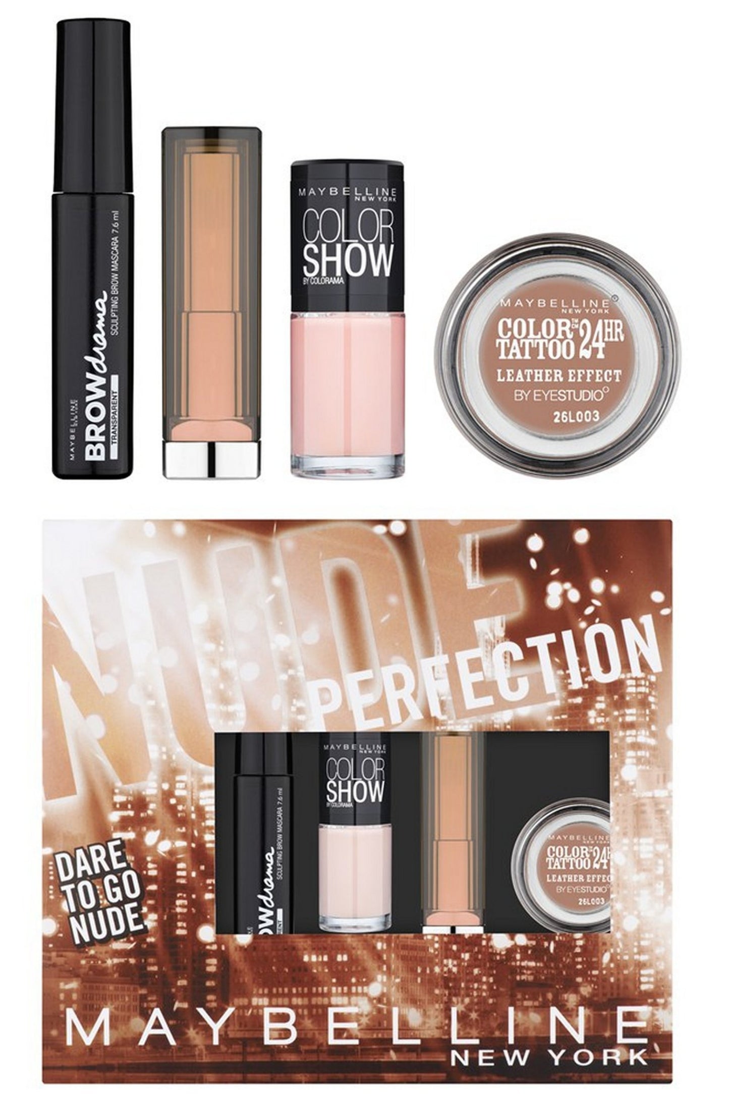 Maybelline Nude Perfection Giftset