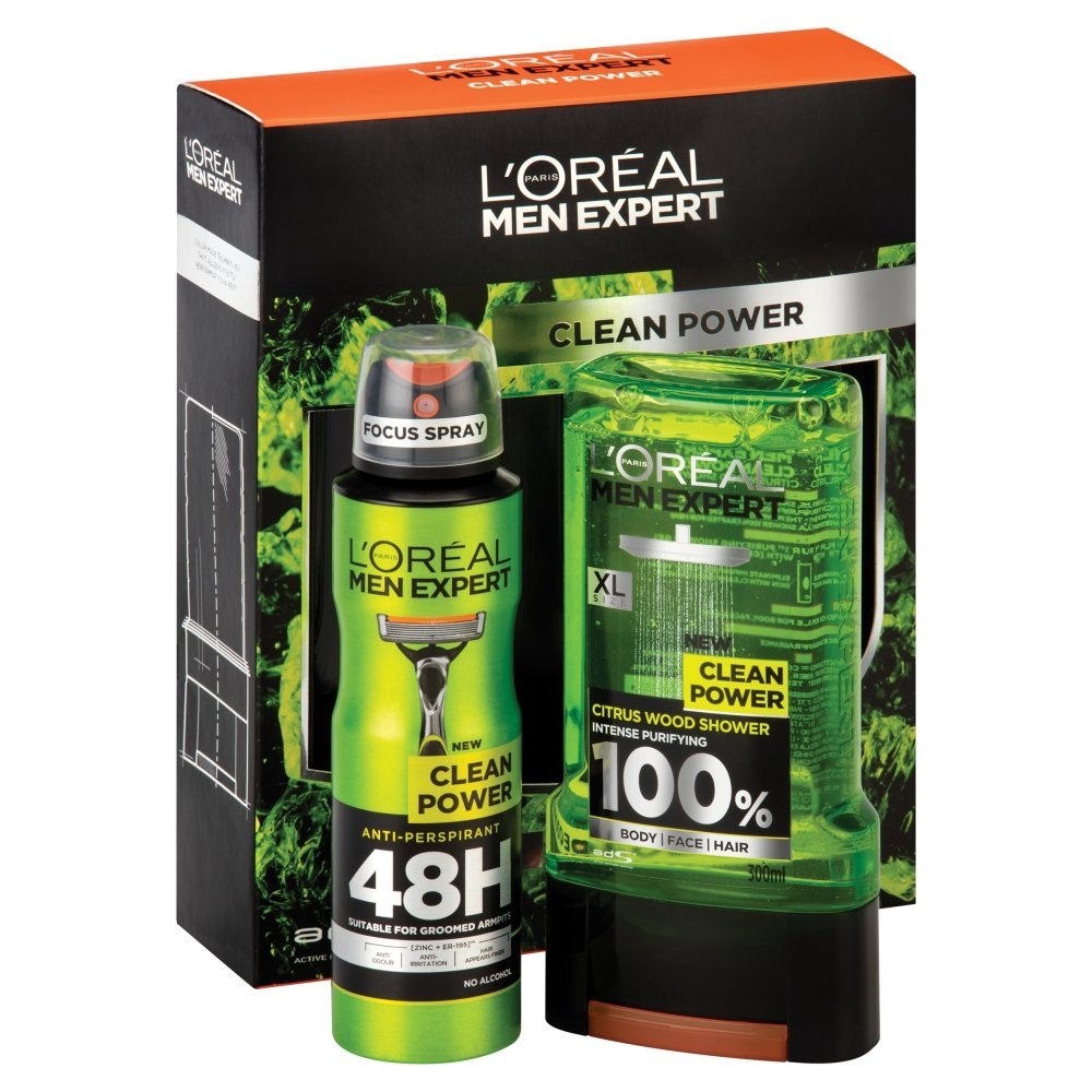 L'Oreal Men Expert Clean Power Gift Set