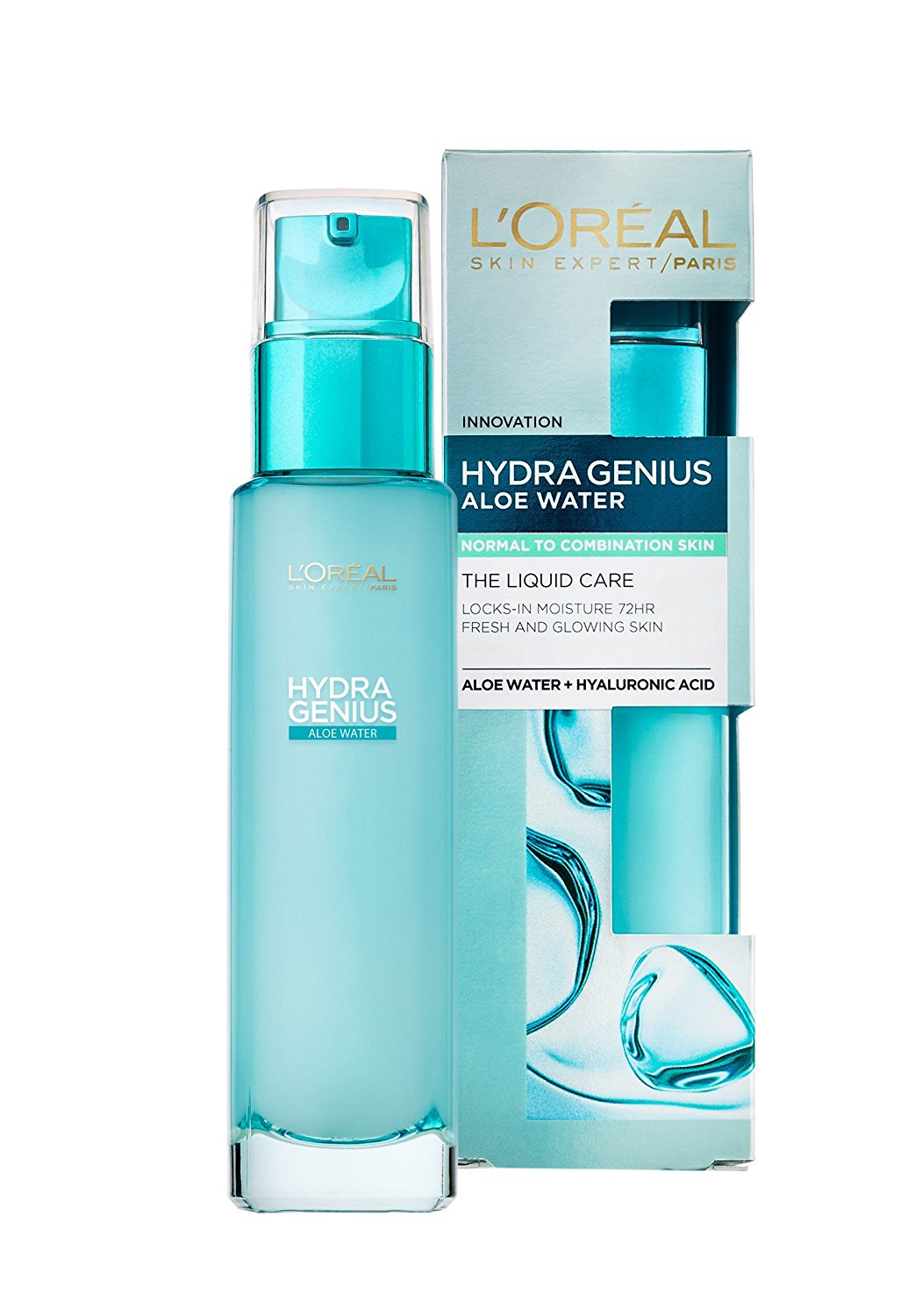 L'Oreal Paris Hydra Genius Liquid Moisturiser for Normal to Combination Skin, 70 ml