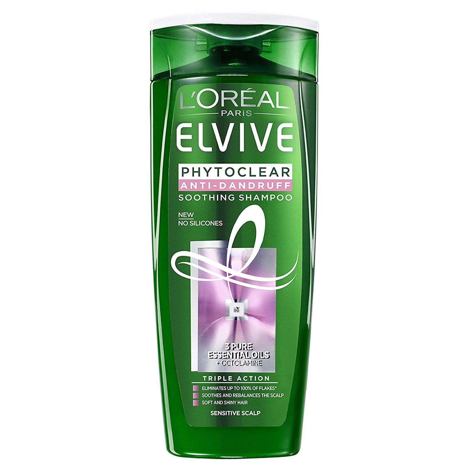 Elvive Phytoclear Anti-Dandruff Soothing Shampoo 400ml