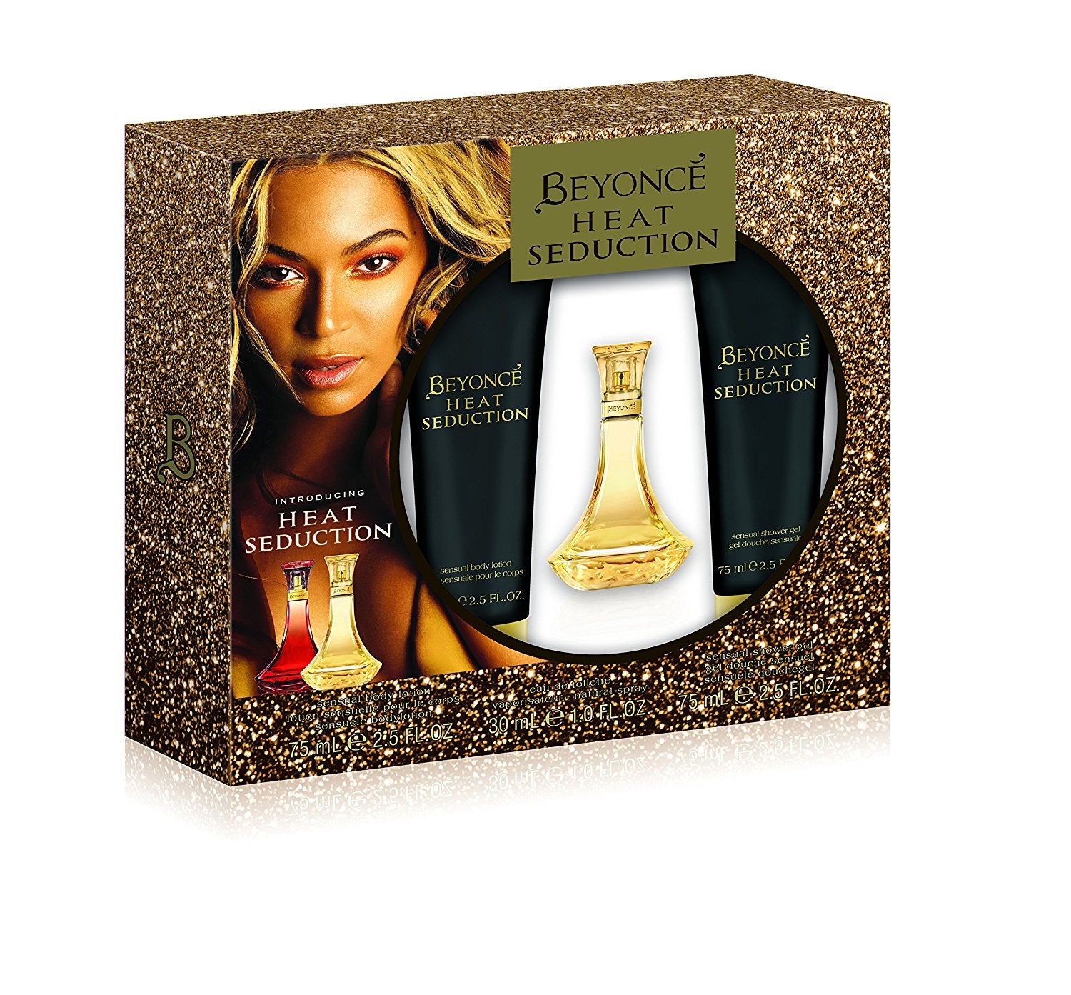 Beyonce Heat Seduction Eau de Parfum/Shower Gel and Body Lotion