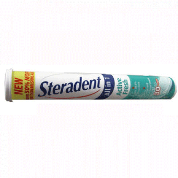 Active Fresh All In One Steradent 30 Tablets