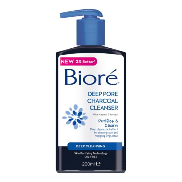 Biore Deep Pore Charcoal Cleanser