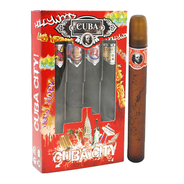 Cuba 4 Pcs CIty Gift Set Eau De Toilette 35ml