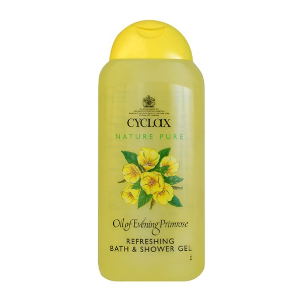 Cyclax Nature Pure Evening Primrose Refreshing Bath & Shower Gel 300ml