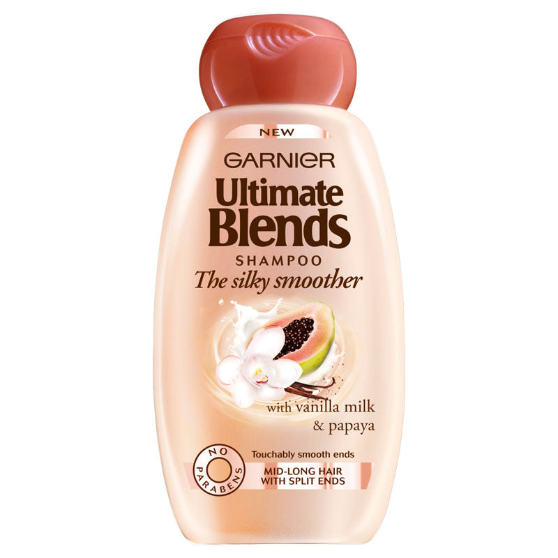 Garnier Ultimate Blend Silky Smoother Shampoo 250ml