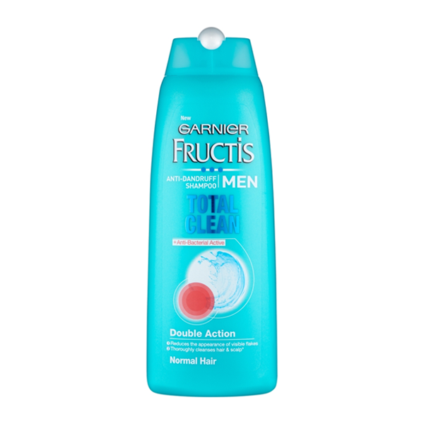Garnier Fructis Men Anti-Dandruff Total Clean Double Action Shampoo 250ml