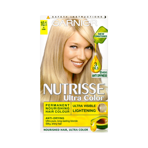Garnier Nutrisse Ultra Permanent Hair Colour 10.1 Ice Blonde