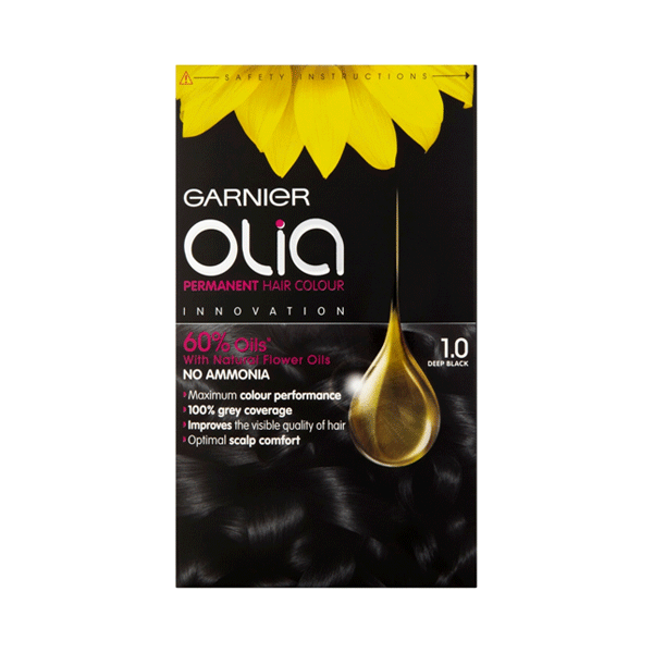 Garnier Olia Hair Colour 1.0 Deep Black