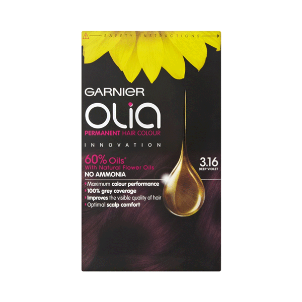 Garnier Olia Hair Colour 3.16 Deep Violet