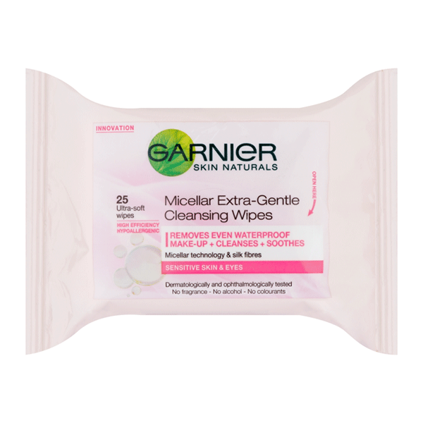 Garnier Skin Naturals Micellar Extra-Gentle Cleansing Wipes
