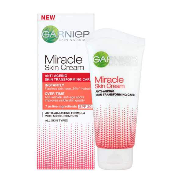Garnier Skin Naturals Miracle Skin Cream 50ml
