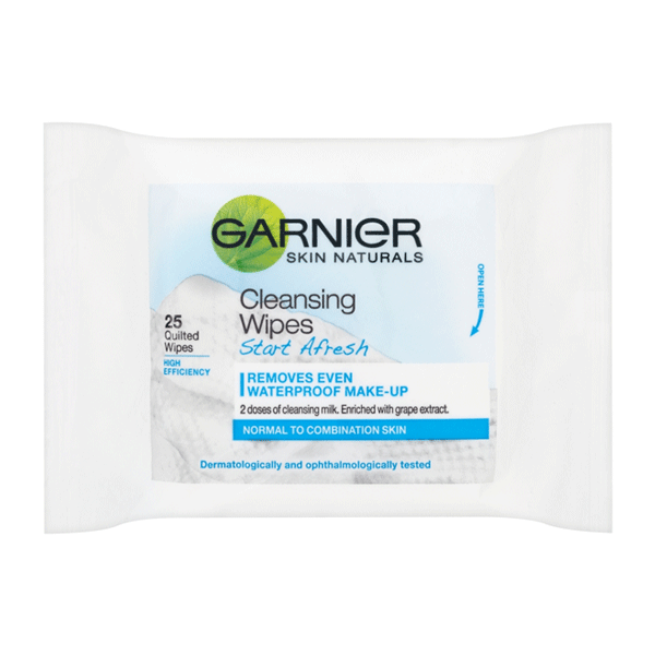Garnier Skin Start Afresh Cleansing 25 Wipes
