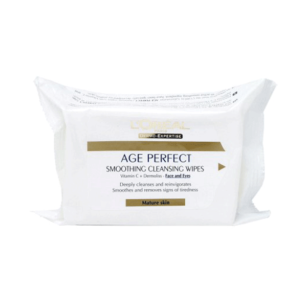 L'Oreal Age Perfect Cleansers Smoothing Wipes