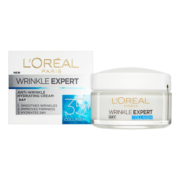 L'Oreal De Wrinkle Expert 35 + Collagen Day Pot 50ml