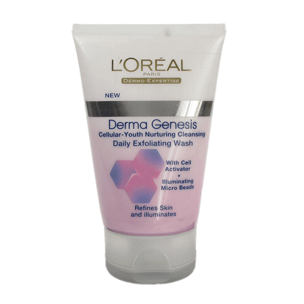 L'Oreal Derma Genesis Cleansing Exfoliating Wash