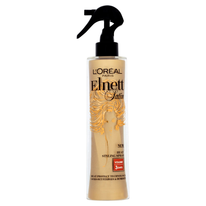 L'Oreal Elnett Satin Heat Protect Styling Spray Extra Volume 170ml