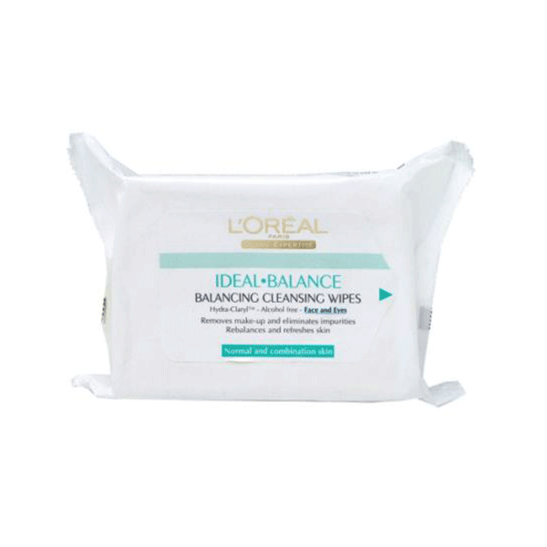 L'Oreal Ideal Balance Cleansing Wipes