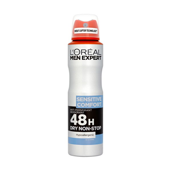 L'Oreal Men Expert Sensitive Comfort Deodorant 150ml