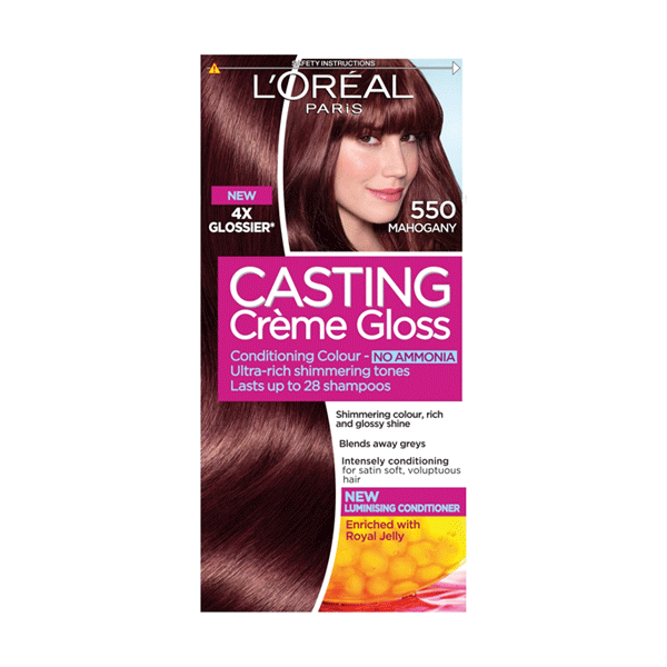 L'Oreal Paris Casting Creme Gloss Hair Colour Mahogany 550