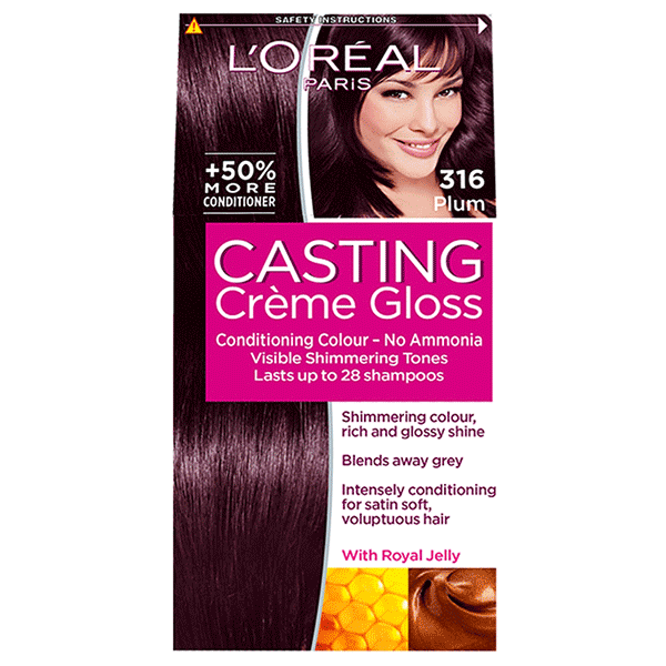 L'Oreal Paris Casting Creme Gloss Hair Colour Plum 316