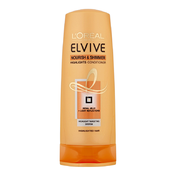 L'Oreal Paris Elvive Nourish & Shimmer Highlights Conditioner - 400ml