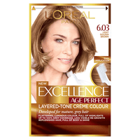 L'Oreal Paris Excellence Age Perfect Creme Colour 6.03 Light Golden Brown