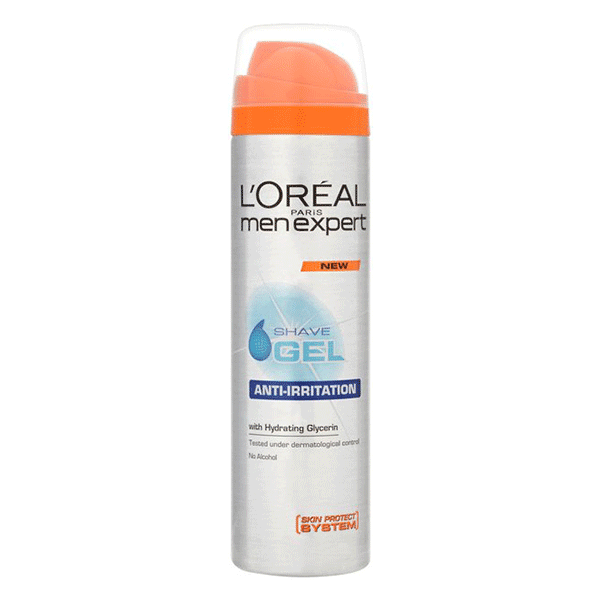 L'Oreal Paris Men Expert Anti-Irritation Shave Gel 200ml