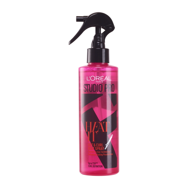 L'Oreal Paris Studio Pro Heat It Hot & Curl Heat Spray 200ml