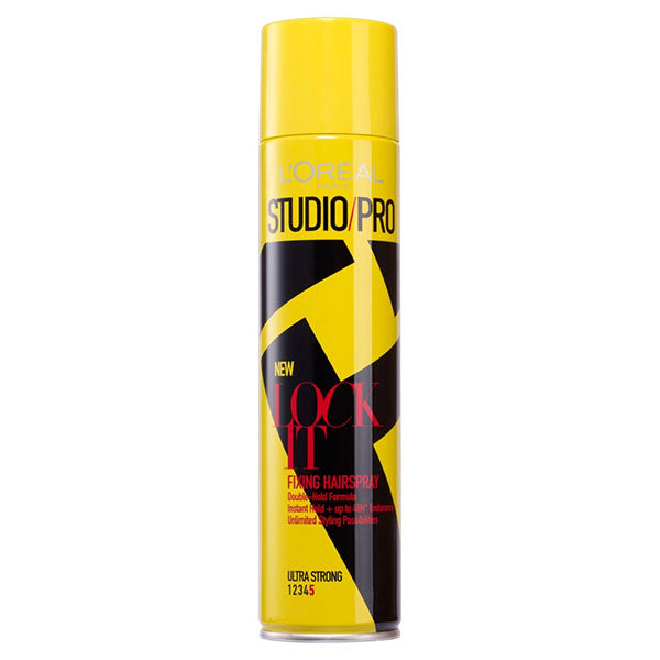 L'Oreal Paris Studio Pro LOCK IT Ultra Strong Fixing Hairspray 400ml