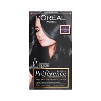 L'Oreal Recital Preference Permanent Hair Colour Florence Black 1.07