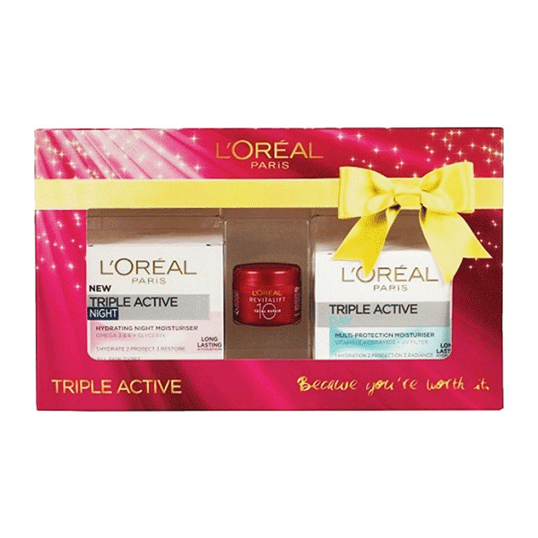 L'Oreal Triple Active Gift Set