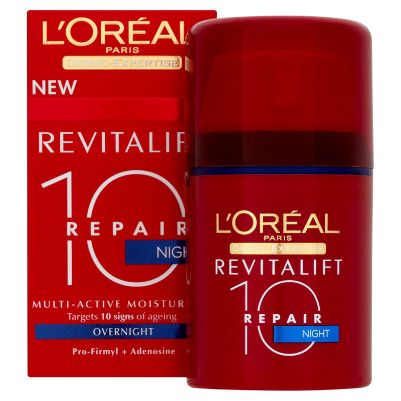 L'Oreal Paris Dermo-Expertise Revitalift Repair 10 Night Moisturiser 50ml