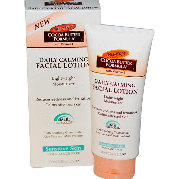 Palmer's Cocoa Butter Formula with Vitamin E Daily Calming Facial Lotion Sensitive Skin 100ml