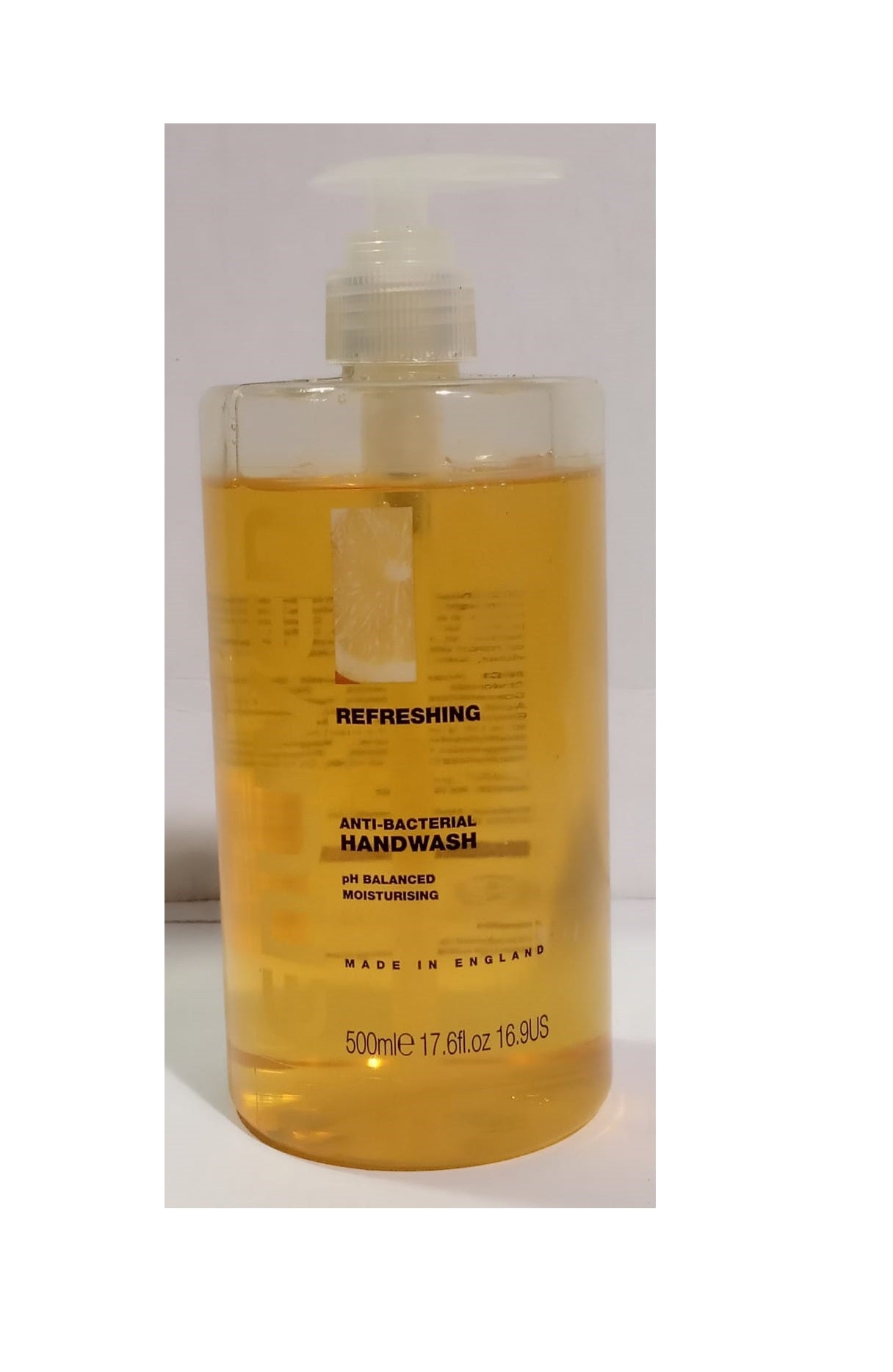 Enliven refreshing anti bacterial Hand Wash 500ML Made In England