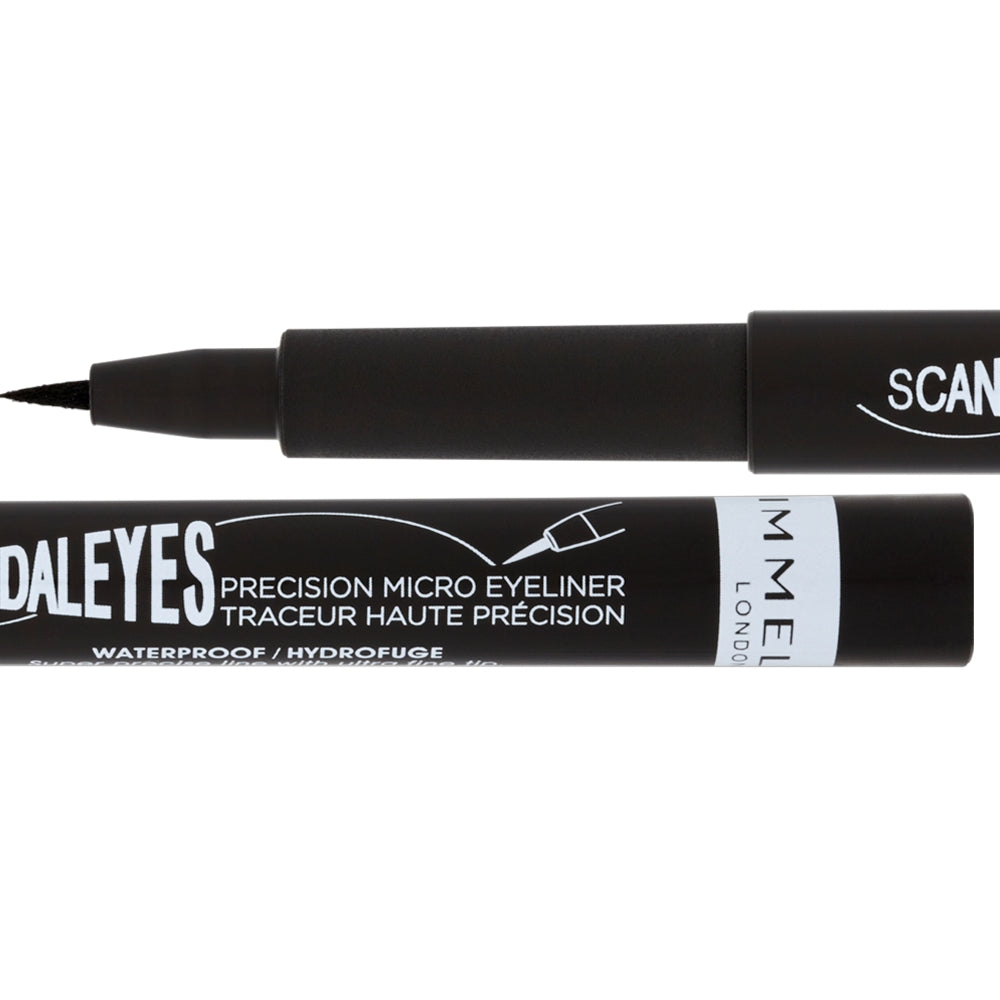 Rimmel London Scandaleyes Precision Micro Eyeliner 001 Black