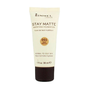 Rimmel Staymatte Mattifying Foundation 003 Pale Biscut 