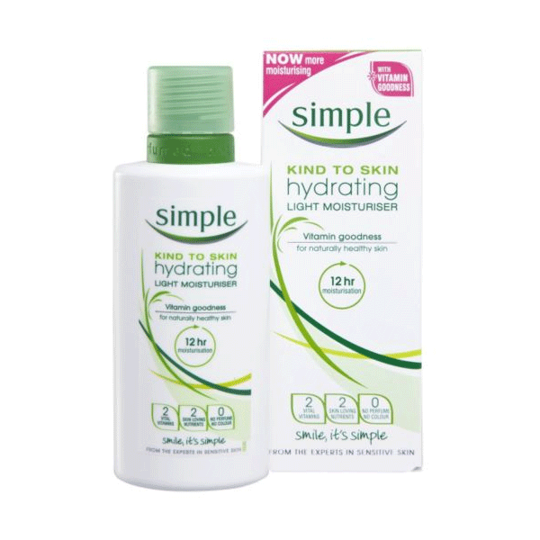 Simple Kind To Skin Hydrating Light Moisturiser 125ml
