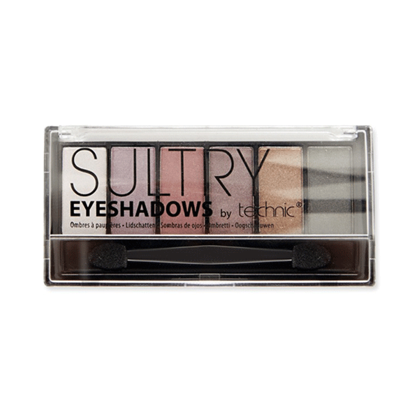 Technic Sultry 6 Shades Eyeshadow Palette - Mulberry