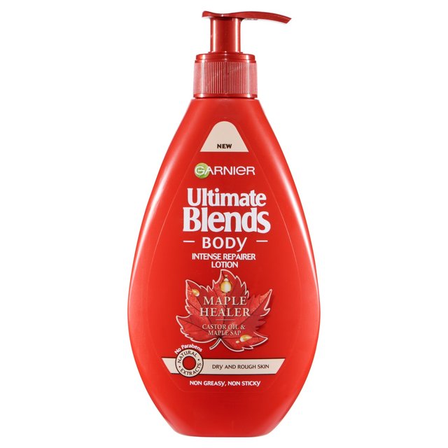 Garnier Ultimate Blends Maple Body Lotion Dry Skin 400ml