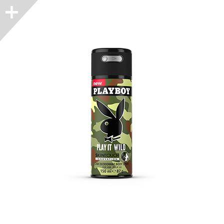 Playboy Men Skin Touch Innovation Deodorant - Play It Wild 150ml