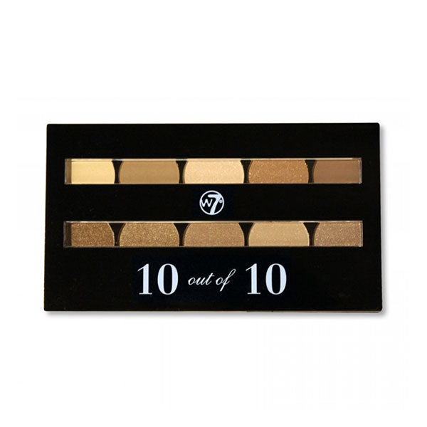 W7 10 Out Of 10 Eyeshadow Pallet - Browns