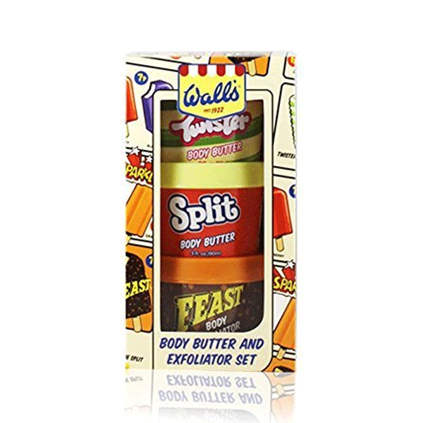 Wall's Ice Cream Body Butter And Exfoliator Set