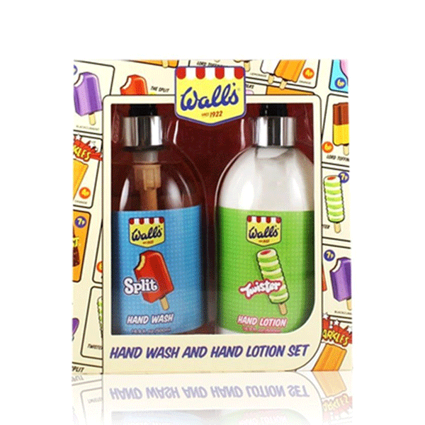 Wall's Ice Cream Hand Wash And Hand Lotion Set